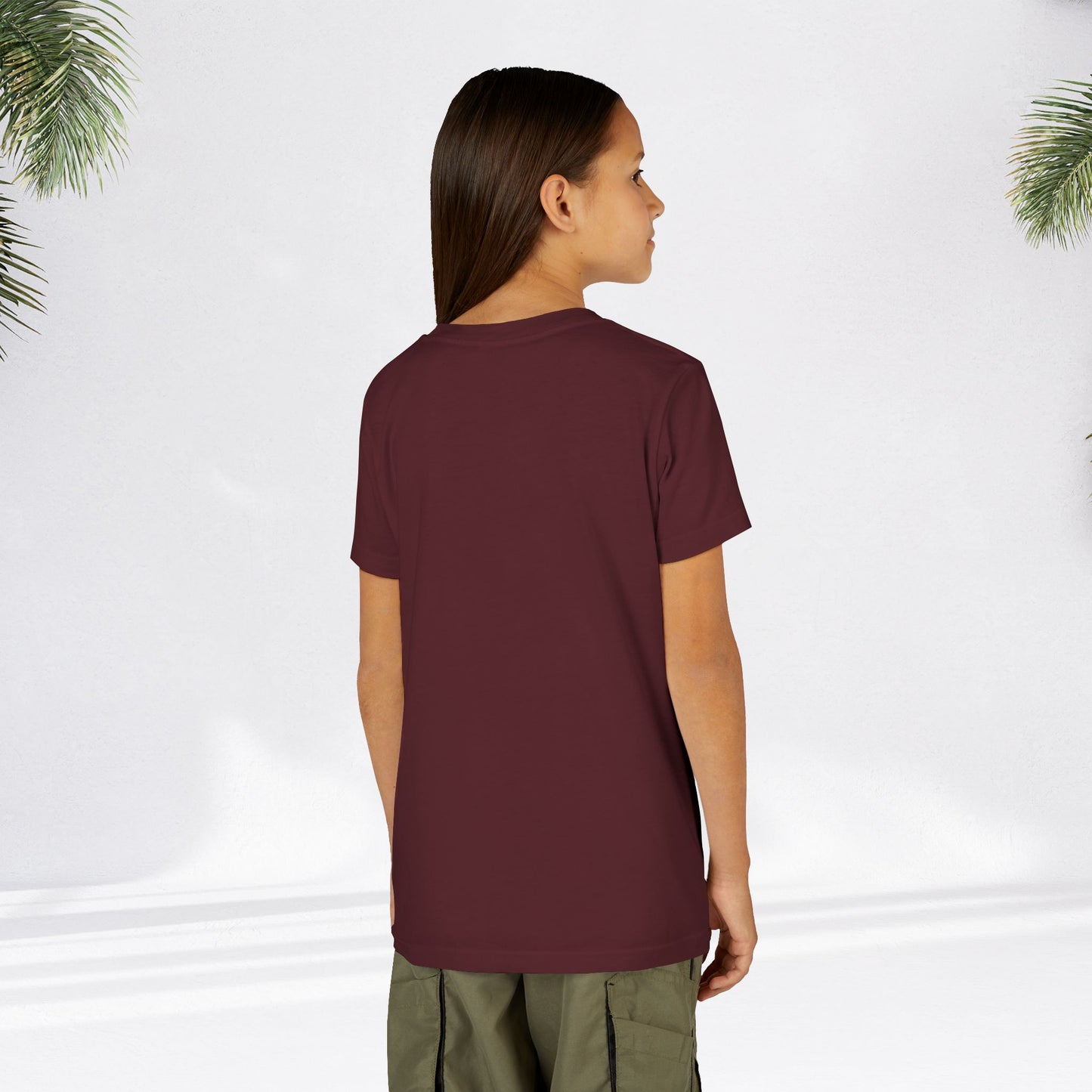 True_Threads_Maroon_Plain_Back_Youth_Tee