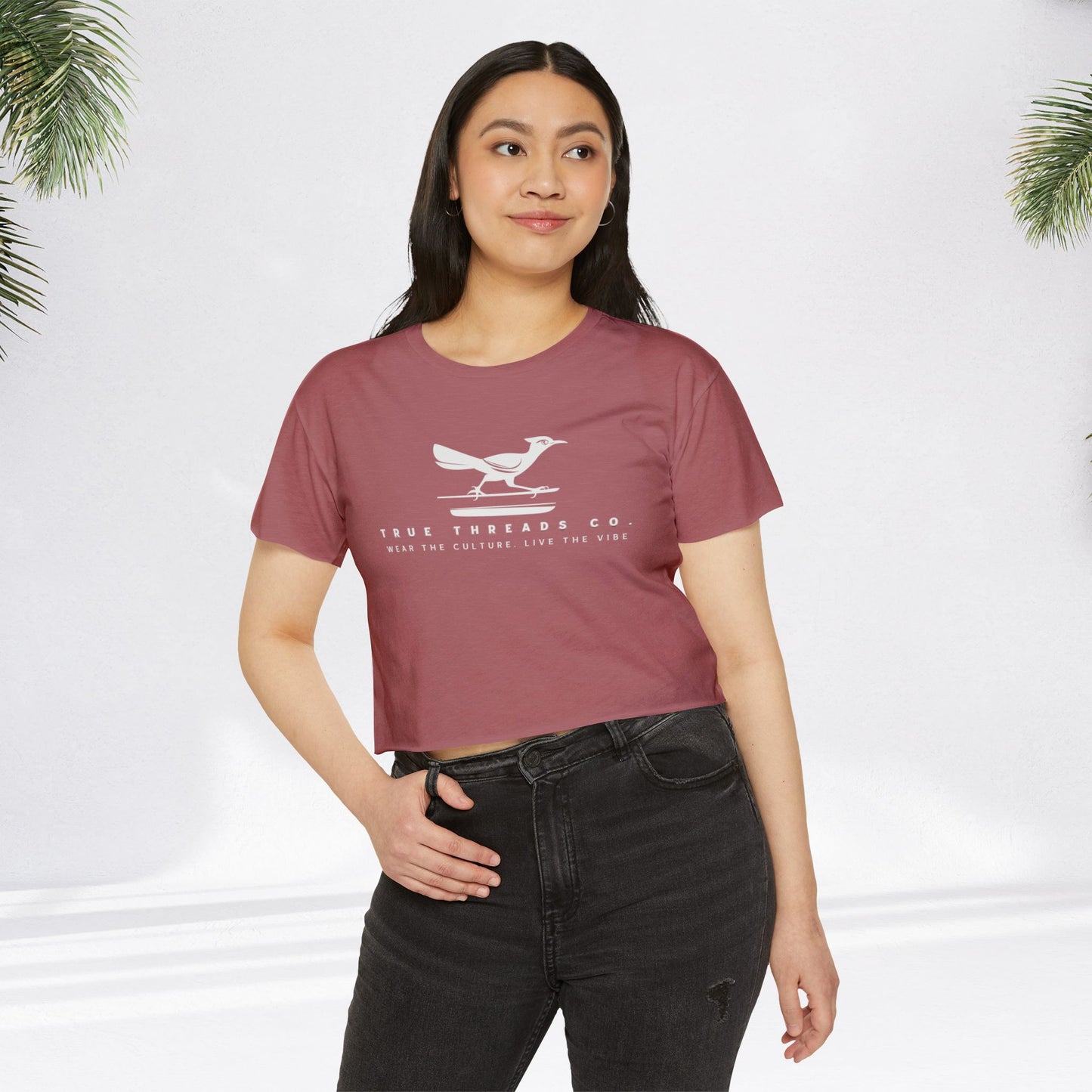 True Threads Classic Crop Top