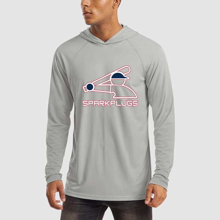 Sparkplugs Batter Performance Sun Shirt (Hooded)