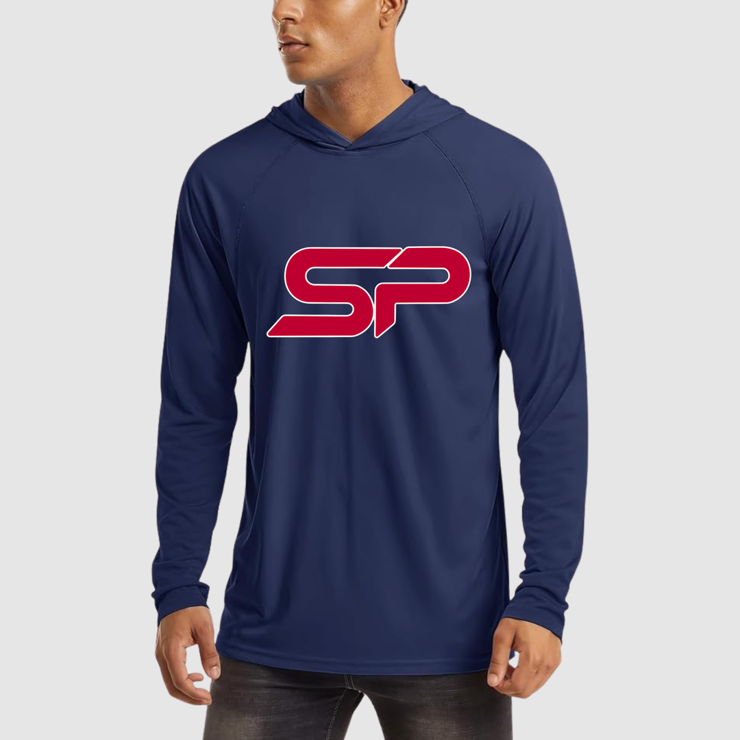 Sparkplugs “SP” Performance Sun Shirt (Hooded)