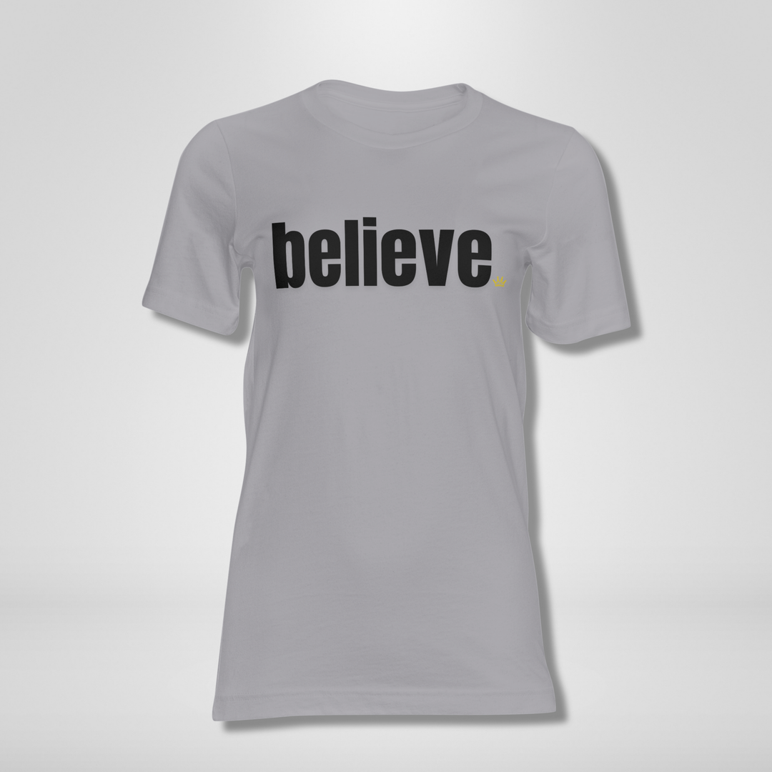 Believe Black Red & Yellow