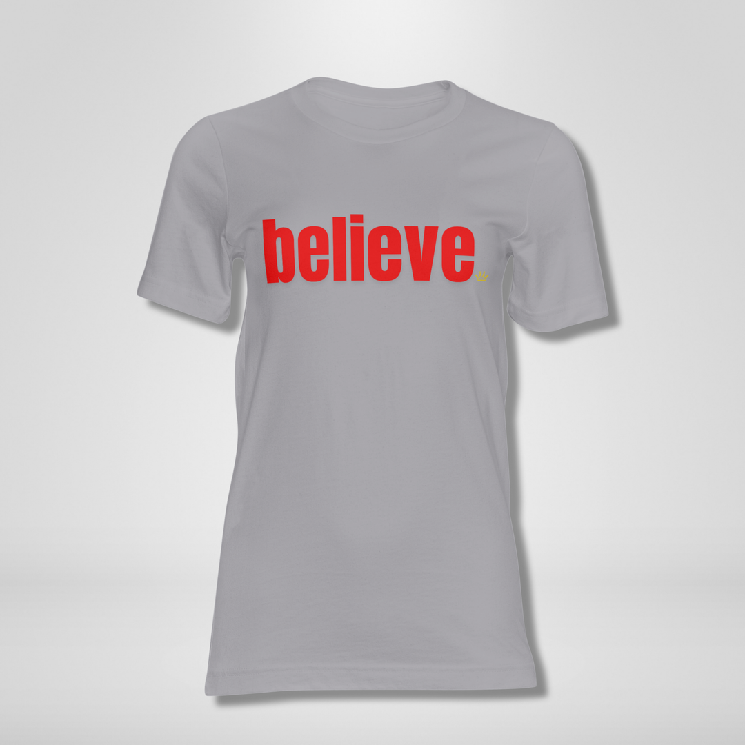 Believe Black Red & Yellow