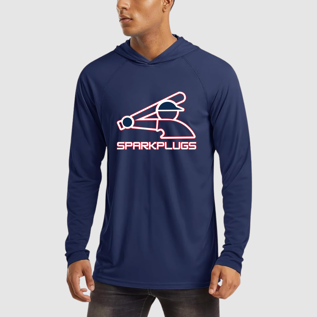 Sparkplugs Batter Performance Sun Shirt (Hooded)