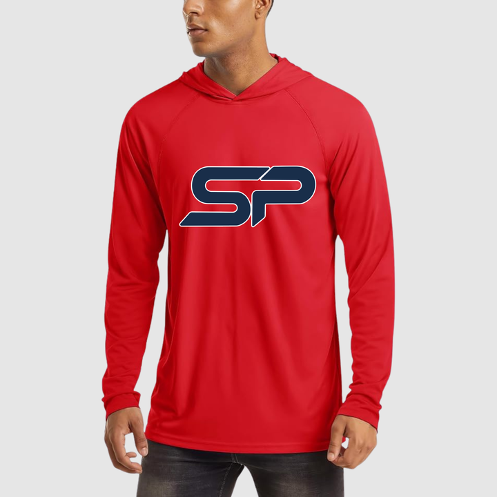 Sparkplugs “SP” Performance Sun Shirt (Hooded)