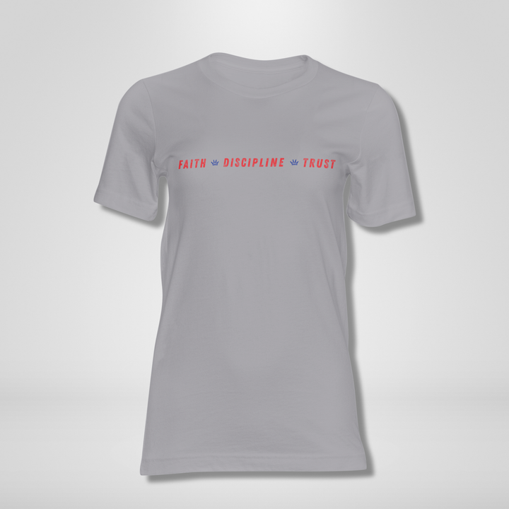 FAITH. DISCIPLINE. TRUST. Red, White & Blue