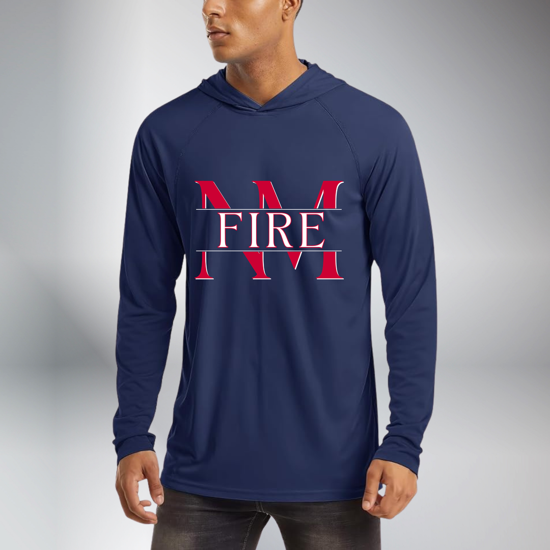 Fire Interlocked Performance Sun Shirt (Hooded)