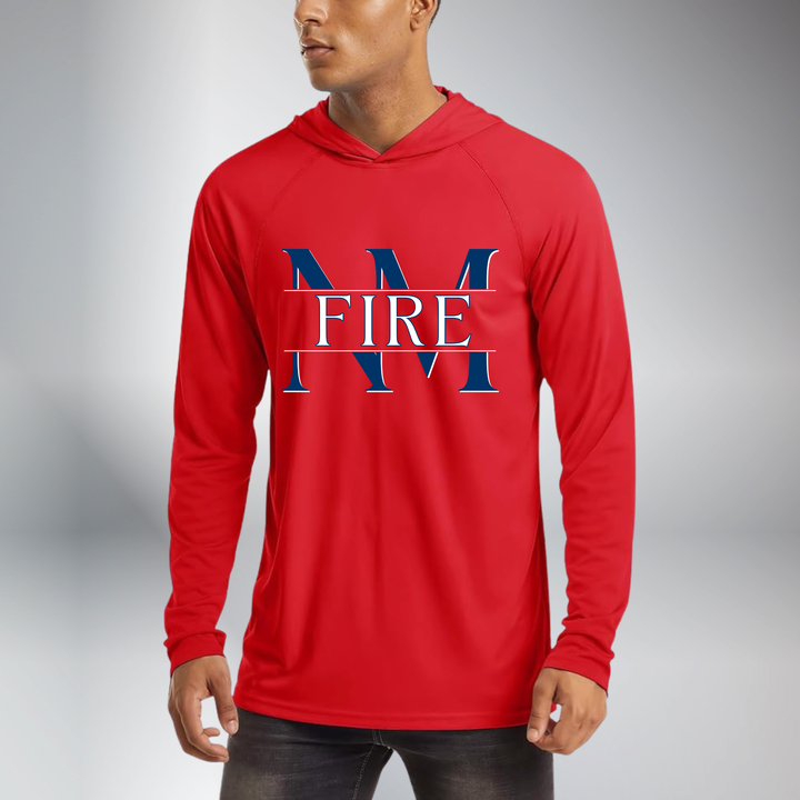 Fire Interlocked Performance Sun Shirt (Hooded)