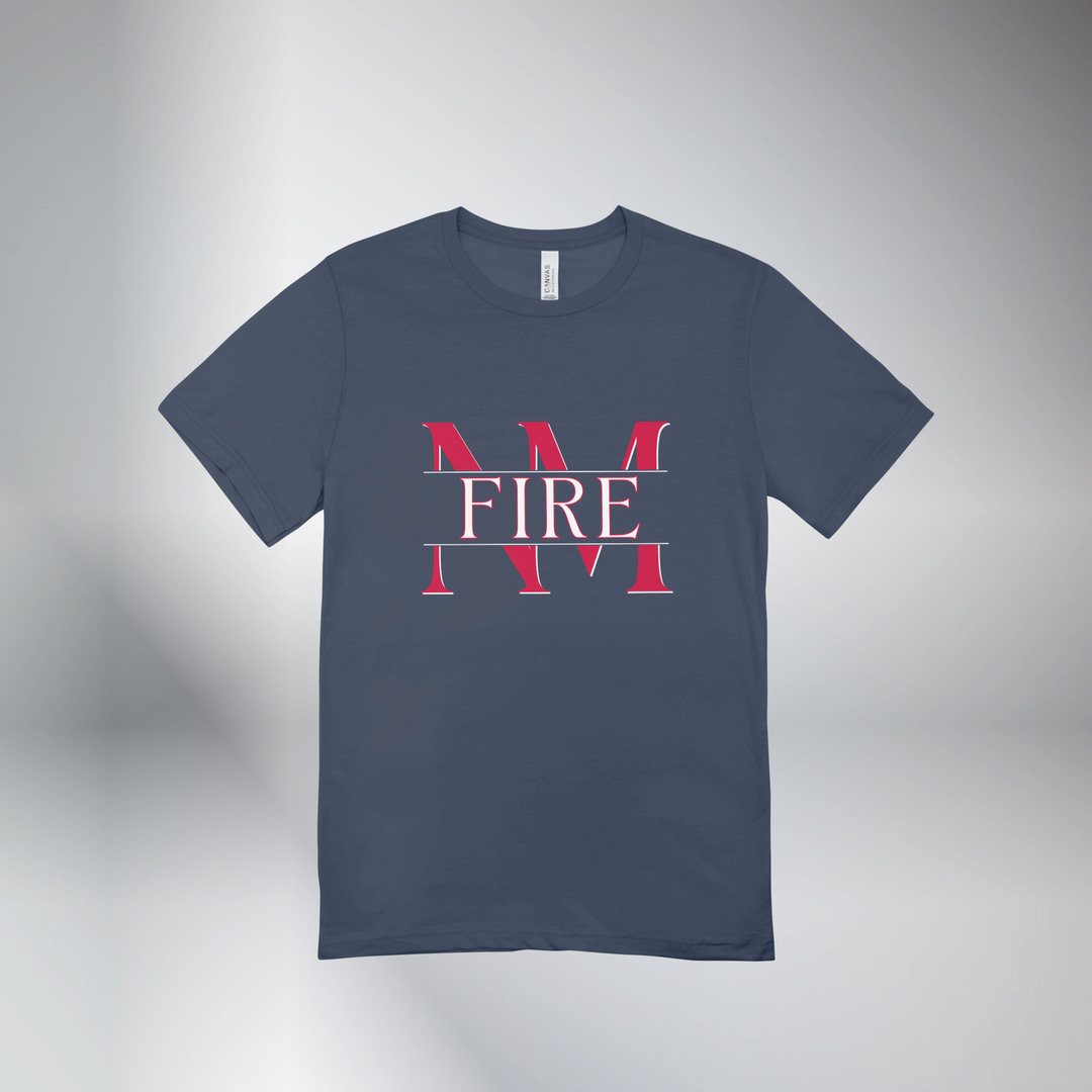 Fire Interlocked Unisex Soft Tee