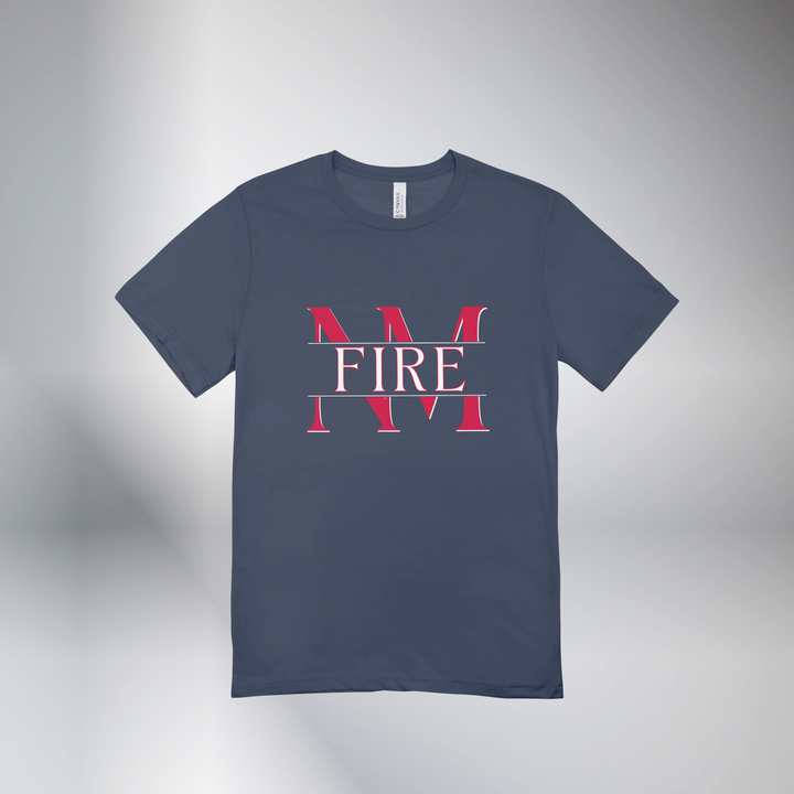 Fire Interlocked Unisex Soft Tee
