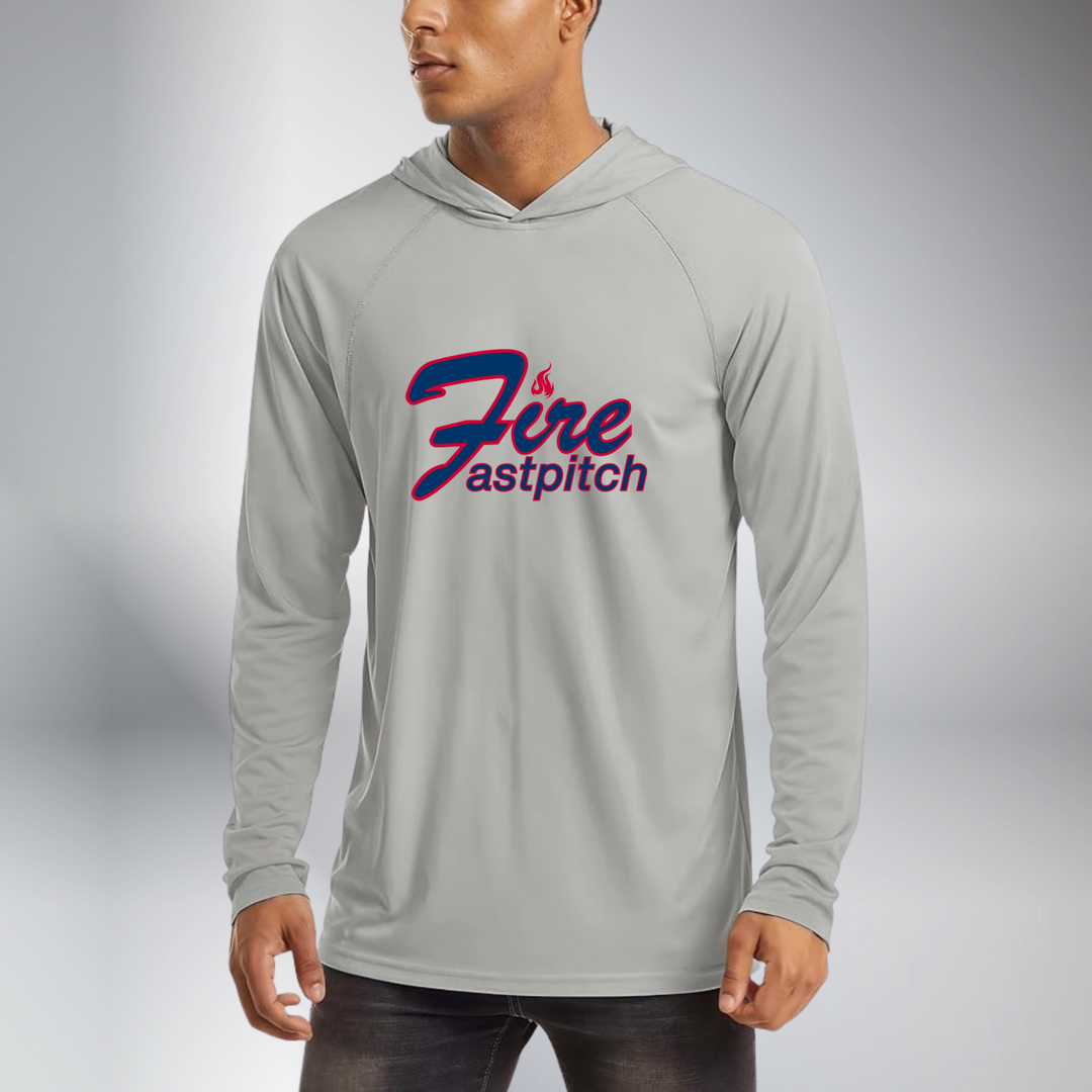 Fire LS Flame Performance Sun Shirt (Hooded)