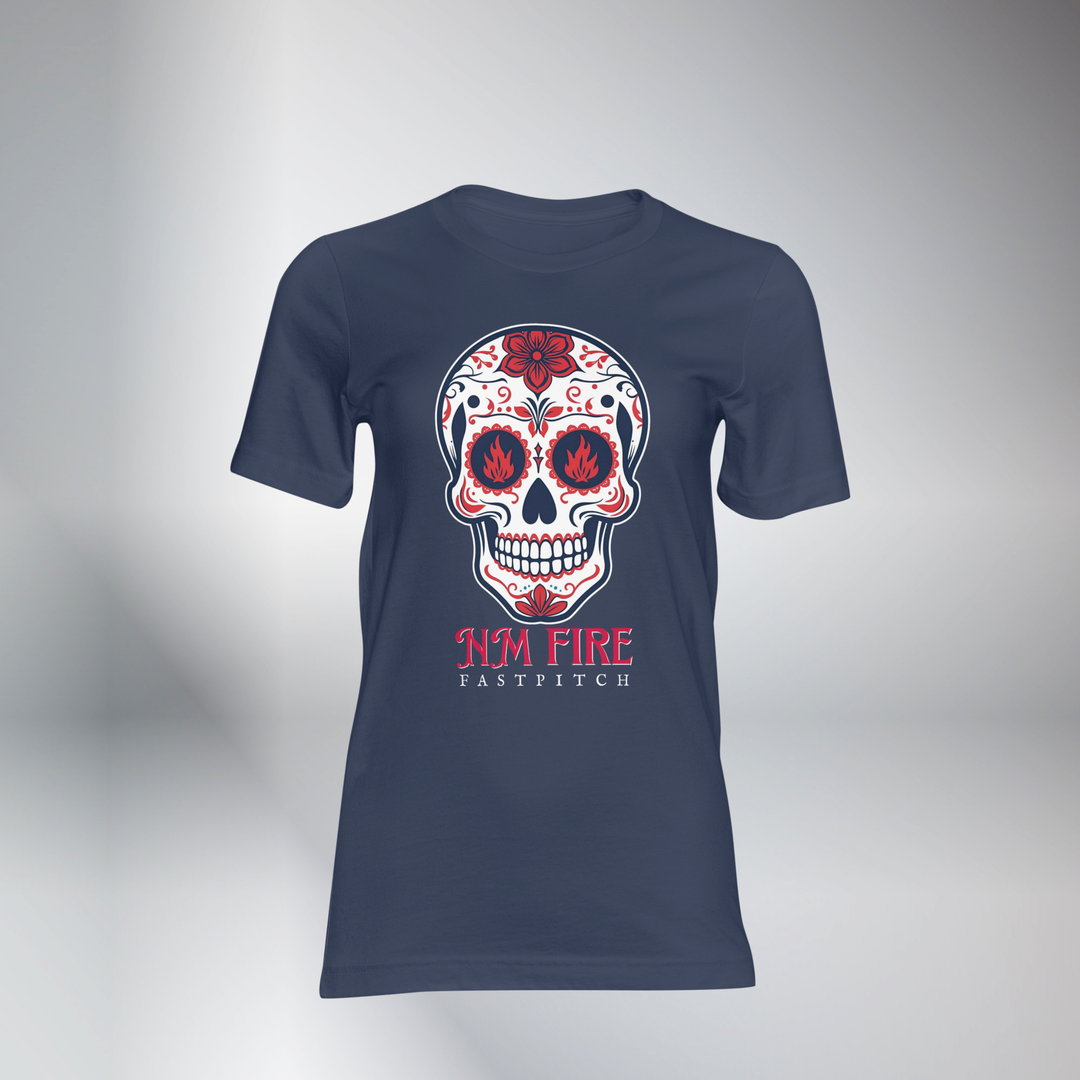 Fire Skull Unisex DriFit Tee