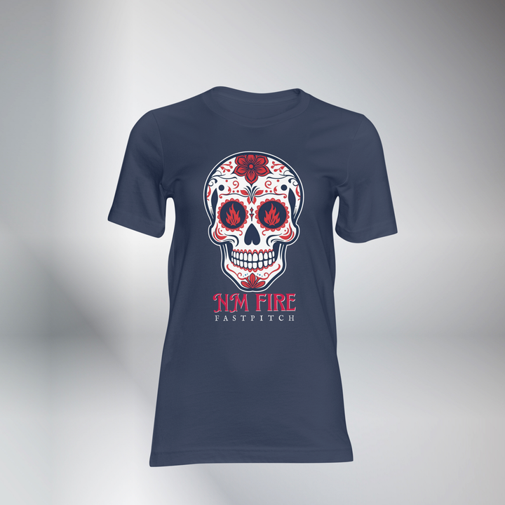 Fire Skull Unisex DriFit Tee