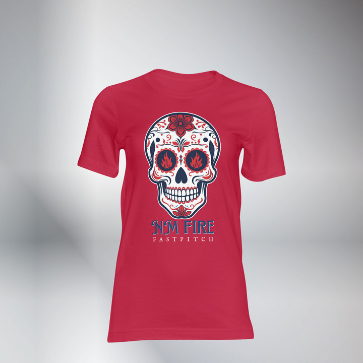 Fire Skull Unisex DriFit Tee