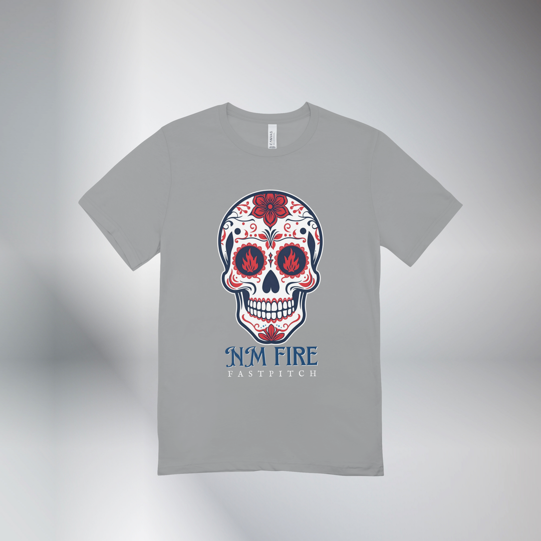 Fire Skull Women's Soft Tee