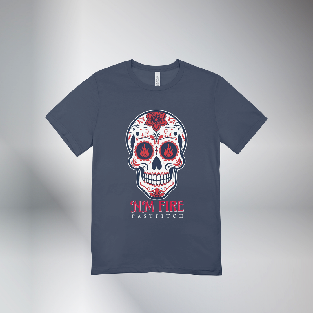 Fire Skull Toddler Soft Tee