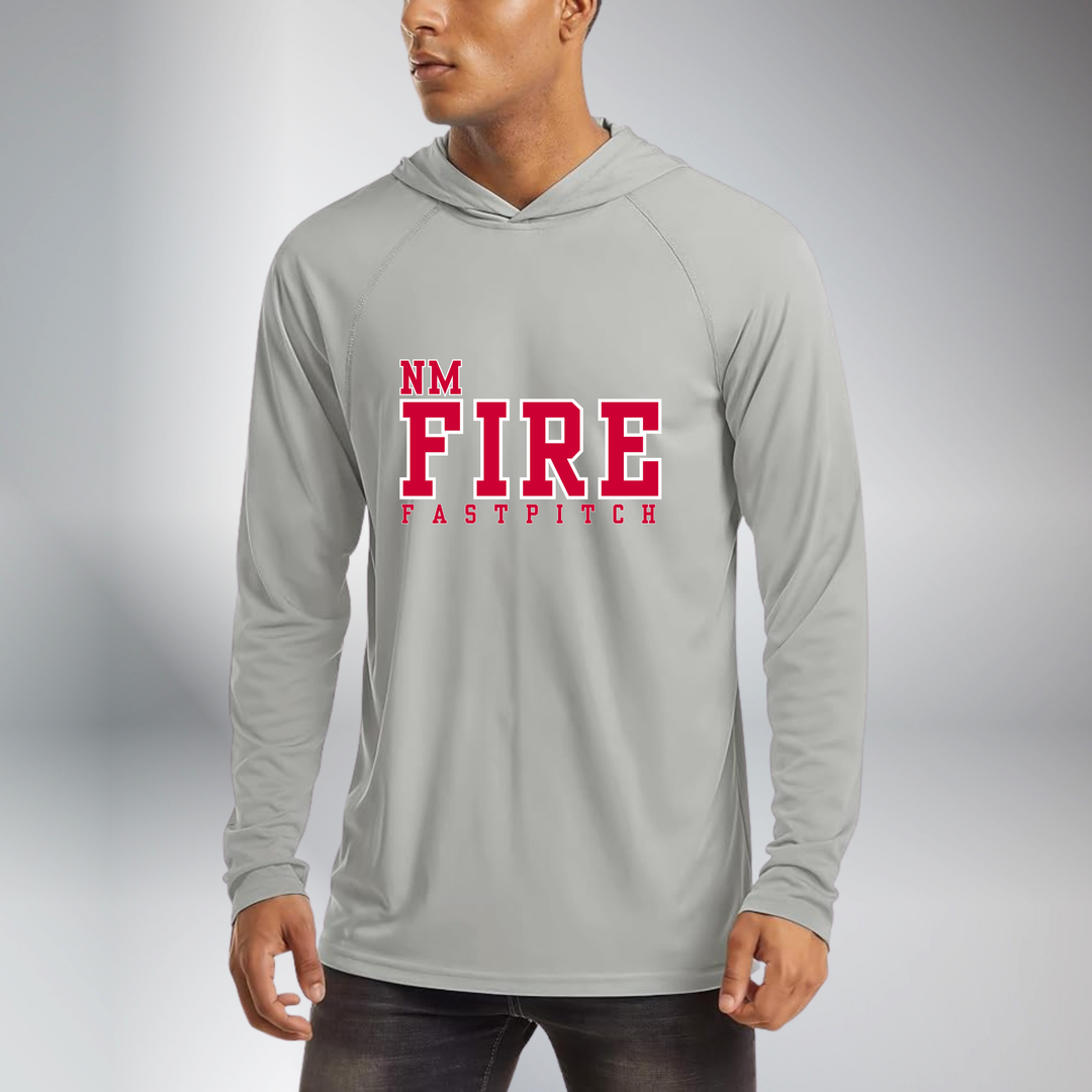 Fire Varsity Performance Sun Shirt (Hooded)