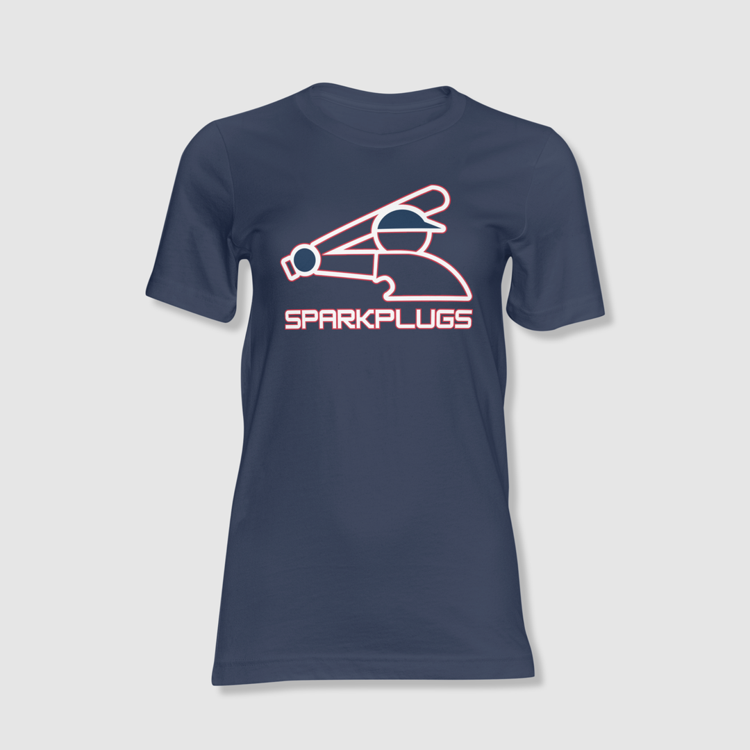 Sparkplugs Batter Women's Soft Tee