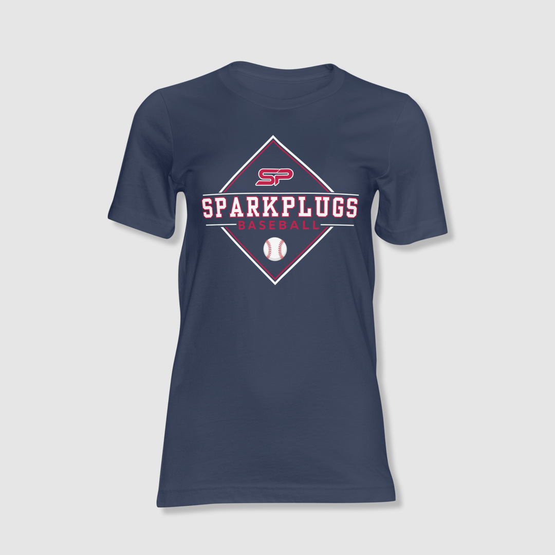 Sparkplugs Diamond Unisex Soft Tee