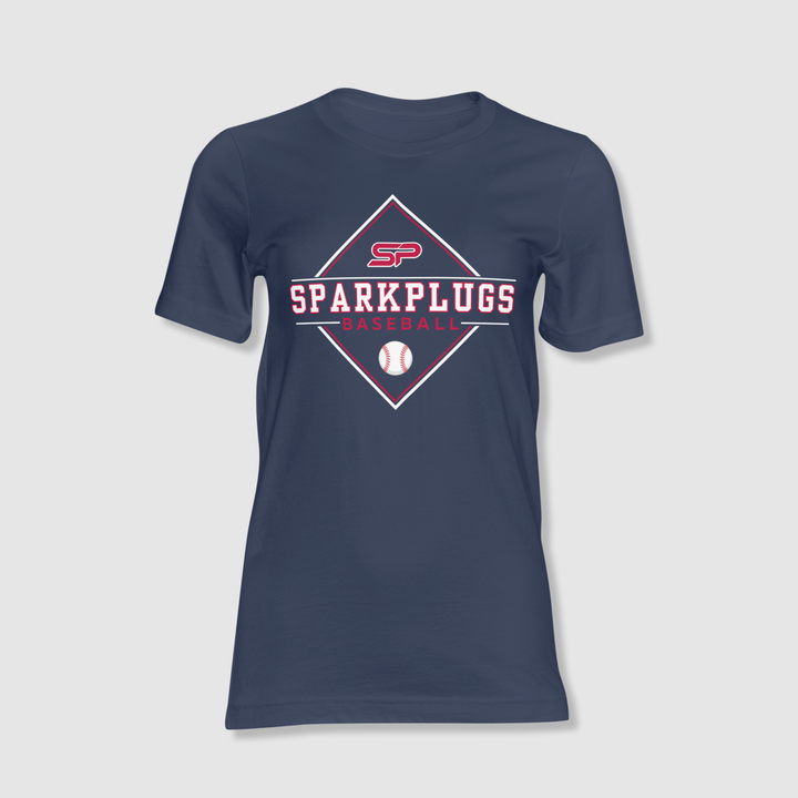 Sparkplugs Diamond Unisex Soft Tee