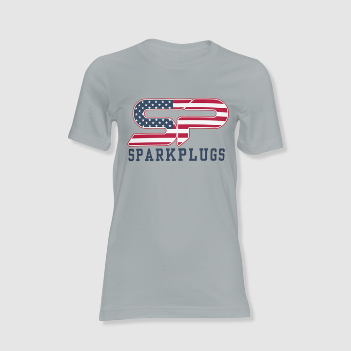 Sparkplugs Flag Unisex DriFit Tee