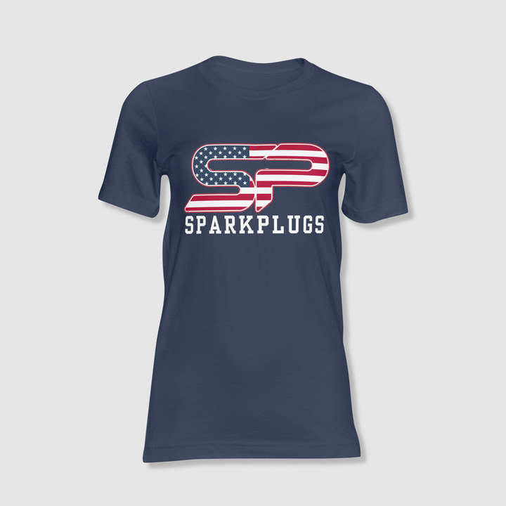 Sparkplugs Flag Unisex DriFit Tee