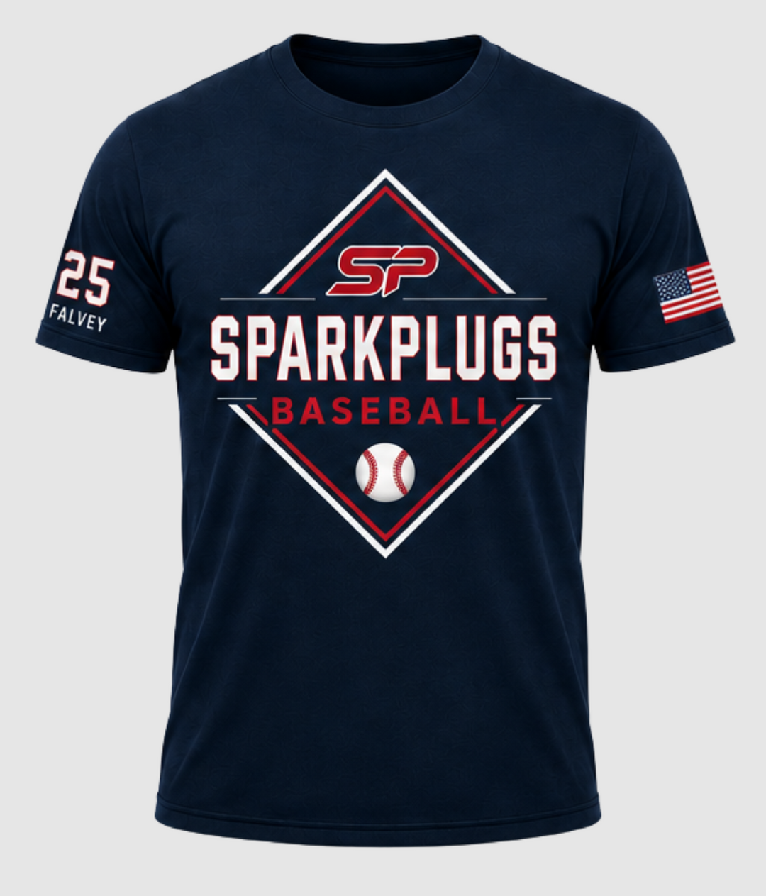 Sparkplugs World Series Youth Tee - DriFit