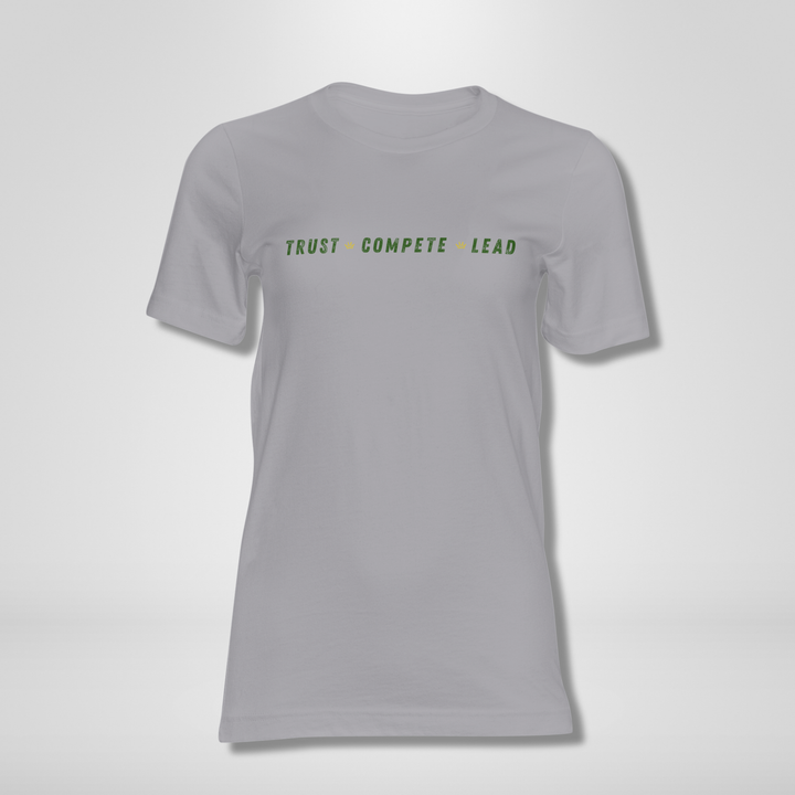 TRUST. COMPETE. LEAD. Green & Yellow